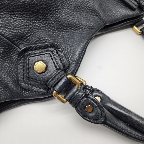 Marc By Marc Jacobs Classic Q Fran Hobo Black Leather Bag - Picture 12 of 16